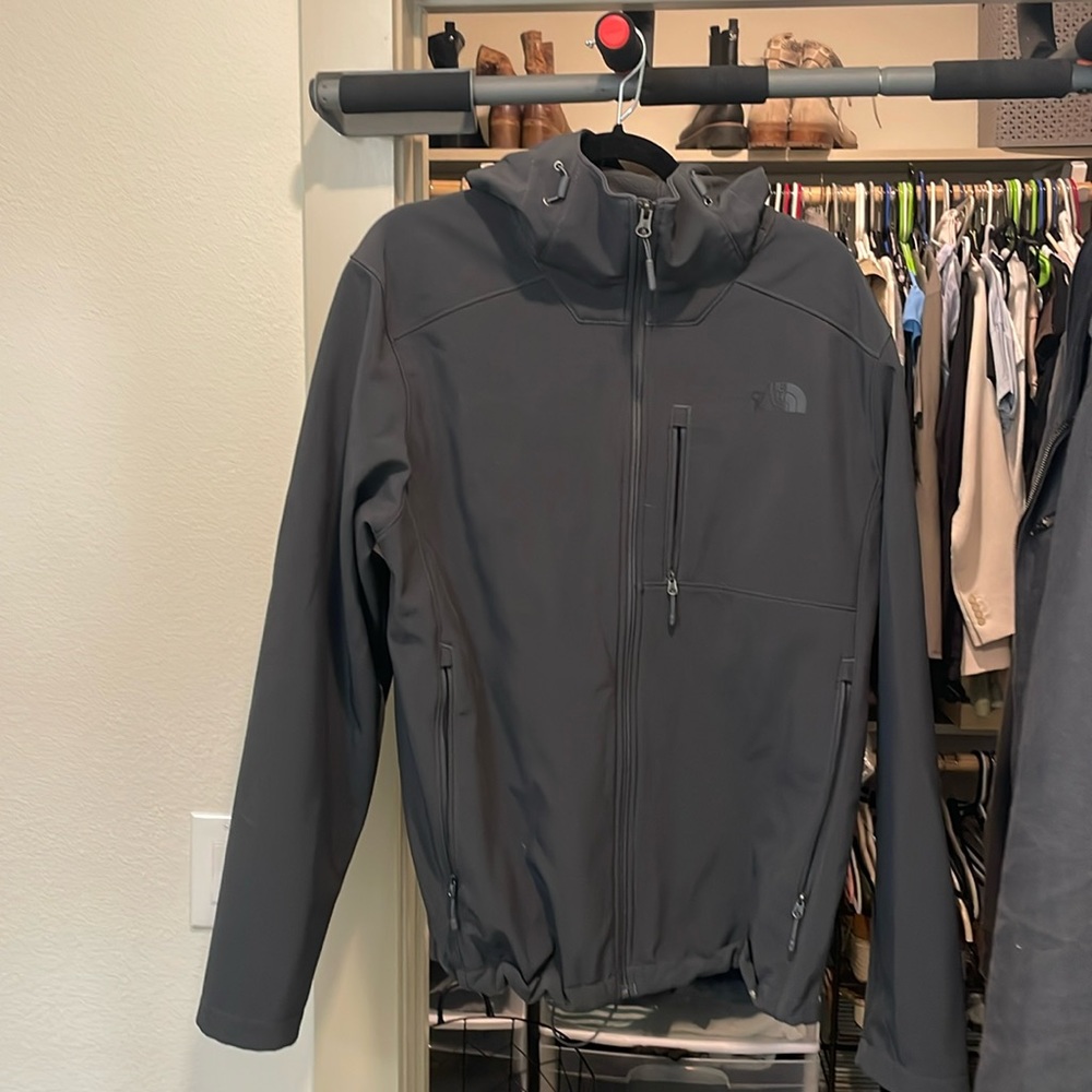 Men’s large north face jacket grey